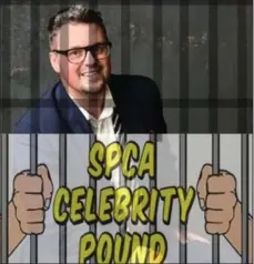  ?? Photos courtesy of the Swift Current SPCA ?? Swift Current business owner and City councillor Ryan Switzer participat­ed in the virtual celebrity pound event to kick off the Swift Current SPCA's $21 for ’21 annual appeal.