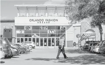  ?? ORLANDO SENTINEL FILE PHOTO ?? Orlando developer Chuck Whittall wants to redevelop the 50-acre Orlando Fashion Square mall as an open-air, mixed-use center inspired by California’s Fashion Island.