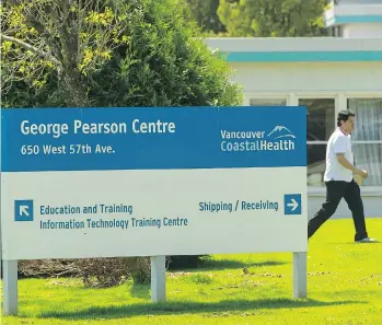  ?? WARD PERRIN/FILES ?? A.S.K. Friendship Society has a contract to continue providing services in the rebuilt George Pearson Centre, which will include a 150-bed residentia­l care home, community health centre, YMCA and pool.