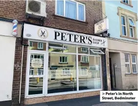  ??  ?? Peter’s in North Street, Bedminster