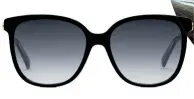  ??  ?? Black cat-eye style sunglasses. Gucci $300