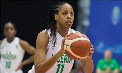  ?? ?? Adaora Elonu in action for Nigeria. She has also played in the WNBA and in Russia. Photograph: Nikola Krstic/Shuttersto­ck