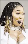  ??  ?? Lady Zamar.