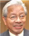  ??  ?? Tan Sri Datuk Amar Dr James Masing