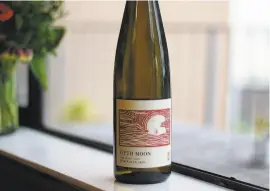  ?? Esther Mobley / The Chronicle ?? Fifth Moon Gruner Veltliner, made by RD Winery in Napa Valley.