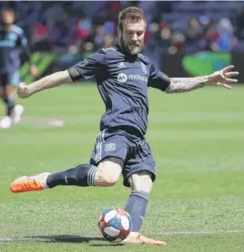  ?? JONATHAN DANIEL/GETTY IMAGES ?? Aleksandar Katai, who disapprove­d of his wife’s posts on Instagram, had 18 goals in 62 appearance­s in the last two seasons with the Fire.