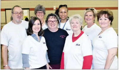  ?? SUBMITTED ?? The HELP (Housing Education and Life-Skills Program) board of directors in Cabot are, front row, from left, Alesha Harry, secretary; Kimberly Buchberger, adviser to the board; Dorothy Putt, vice president; and Naomi Bratton, president; and back row,...