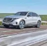  ?? FOTO: DAIMLER AG ?? Stromer mit Stern: der Mercedes EQC