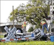  ?? JAMES EDWARD BATES / FOR AMERICAN-STATESMAN 2017 ?? Biloxi spokesman Vincent Creel said the city would review the NTSB’s findings “to see what additional measures we can take to improve the safety at crossings.”