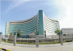  ?? — AP ?? KUWAIT: This Jan 25, 2017 photo shows the new KD 304 million ($997 million) Jaber Hospital.