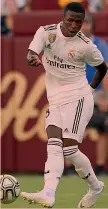  ??  ?? Vinicius junior, Real Madrid, è nato il 12 luglio 2000 AP