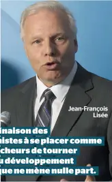  ??  ?? Jean-François Lisée