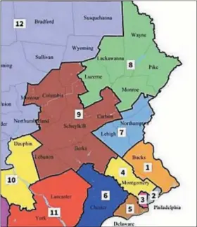  ?? DIGITAL FIRST MEDIA FILE PHOTO ?? Political experts say the new Congressio­nal district boundaries drawn by the Pennsylvan­ia Supreme Court favor Democrats. The 6th District includes the City of Reading and most of southern Berks County.