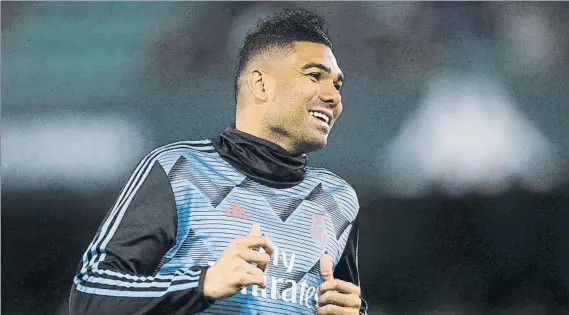  ?? FOTO: GETTY ?? Casemiro es el único futbolista del Real Madrid que no tiene un sustituto claro en la plantilla. El club quiere arreglar eso con un fichaje este próximo verano