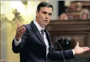  ?? PICTURE: EPA-EFE ?? Spanish Prime Minister Pedro Sanchez.