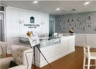  ??  ?? The first Harrogate showroom in Malaysia, located in Shaftsbury Square, Cyberjaya.