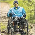  ??  ?? Trossachs Mobility aims to help physically challenged people enjoy the great outdoors.