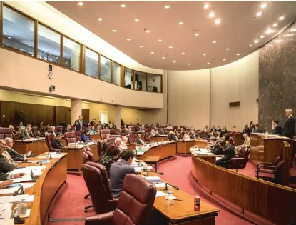  ?? SUN-TIMES FILE PHOTO ?? The Chicago City Council meets in July.