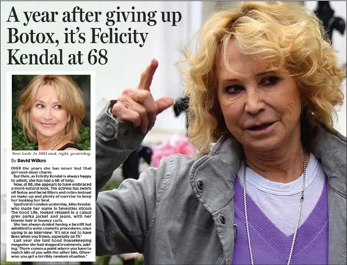 has felicity kendal had plastic surgery Image 8