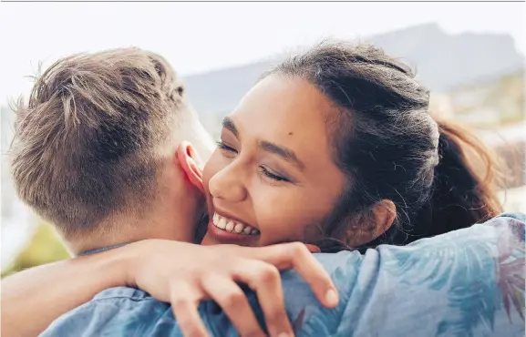  ?? GETTY IMAGES/ISTOCKPHOT­O ?? Platonic physical contact is known to provide many psychologi­cal and emotional benefits — and its absence can create serious deficits.