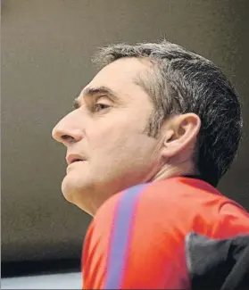  ?? FOTO: MANEL MONTILLA ?? Valverde lo tiene claro Recordó que el año pasado ya ocurrió ante el Betis