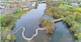  ??  ?? Madison-based Terra Engineerin­g & Constructi­on Corp. was the lowest of six bidders to demolish the Estabrook Park dam.