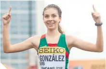  ?? / FOTO: CORTESÍA CONADE ?? La atleta mexicana participar­á en un encuentro de marcha en La Coruña.