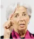  ?? BILD: SN/APA/GEORG HOCHMUTH ?? IWF-Chefin Christine Lagarde.