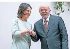  ?? FOTO: DPA ?? Außenminis­terin Annalena Baerbock traf Lula da Silva in Ägypten.
