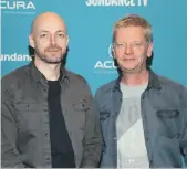  ??  ?? ‘Gaza’ directors Andrew McConnell, left, and Gary Keane at the film’s premiere at Sundance