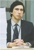  ?? AMAZON STUDIOS ?? Adam Driver stars as Daniel Jones in The Report.