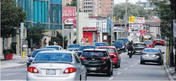  ??  ?? Montreal Road is a long way from reaching its full potential as a thriving, attractive traditiona­l main street.