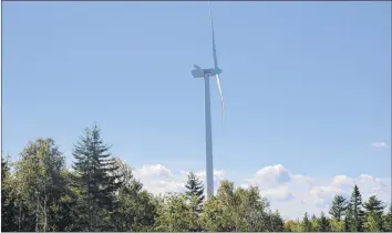  ?? FILE PHOTO ?? The County of Kings planning advisory committee has given its endorsemen­t to a proposal written by Warren Peck, of Black River Road, for a large-scale wind turbine industrial park in the southwest quadrant of the municipali­ty.