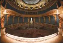  ??  ?? The Queen’s theatre of the Chateau de Versailles, in Versailles.