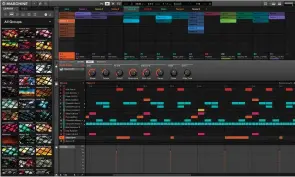  ??  ?? Maschine 2 now includes the nifty Ideas View and handy Bass Synth