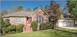  ?? SUBMITTED PHOTOS ?? This home, at 50 Bascom Drive in Little Rock, has about 2,450 square feet and is listed for $359,900 with Michelle Sanders of Chenal Properties. No open house is planned for today. For more informatio­n, contact Sanders at 501-821-9108 or msanders@chenal.com.