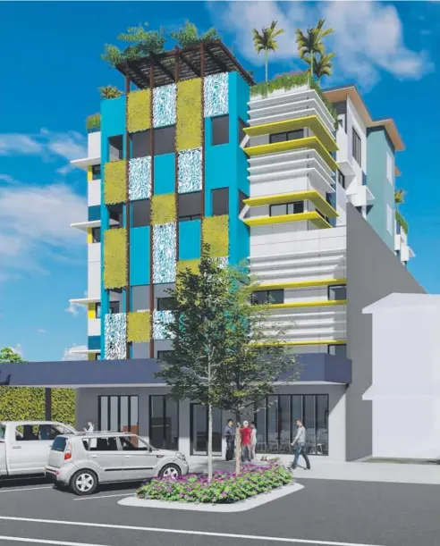  ??  ?? FITS THE BILL: A revised applicatio­n for a 44-bed budget accommodat­ion provider at 196 McLeod St has been approved by council.