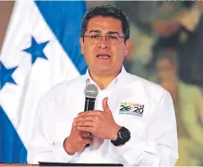  ?? FOTO: EL HERALDO ?? Hernández busca convertirs­e por segunda vez en Presidente. Planilla 2013