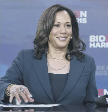  ?? PICTURE: AP/CAROLYN KASTER ?? 0 Kamala Harris has spoken out about the need for more women to hold public office