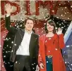  ??  ?? Hugh Grant and Martine McCutcheon starred in Love Actually.