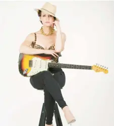  ?? ?? Ana Popovic will perform Saturday at the Sellersvil­le Theater. BRIAN RASIC