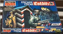  ??  ?? ABOVE
Action Man Escape from Colditz set.