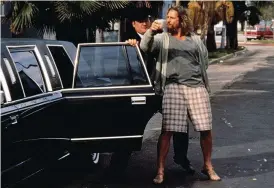  ?? ?? The big Lebowski (1998) med Jeff Bridges som ”The Dude” hamnar på första plats.