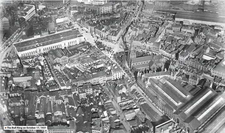  ?? ?? > The Bull Ring on October 17, 1931