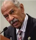  ?? GETTY IMAGES/FILE ?? Rep. John Conyers stepped down as the ranking Democrat on the House Judiciary Committee.