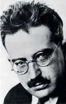  ??  ?? Walter Benjamin