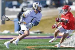  ?? PHOTO BY BILL ZISKIN, PROVIDED BY ALBANY ATHLETICS ?? The University at Albany men’s lacrosse team will host its second of threestrai­ght games to open the 2020 season this weekend, welcoming Drexel to Casey Stadium on Saturday.