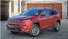  ?? FCA US LLC VIA AP ?? Jeep led Fiat Chrysler’s 5.9 percent increase in sales.