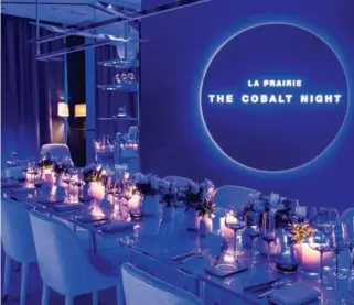 Into the cobalt night with La Prairie's Skin Caviar Nighttime Oil