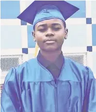  ??  ?? TRAGIC: Aamir “Buddy” Griffin, 14, was fatally shot Saturday by what is believed to have been a stray bullet as he played basketball on a public court.